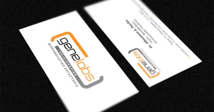 Professional calling cards