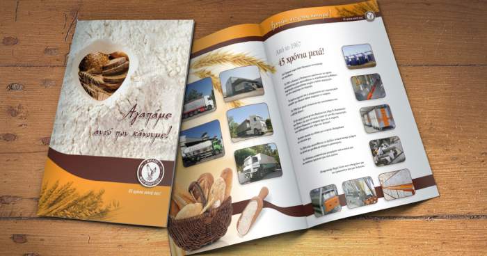Creative and printing brochures