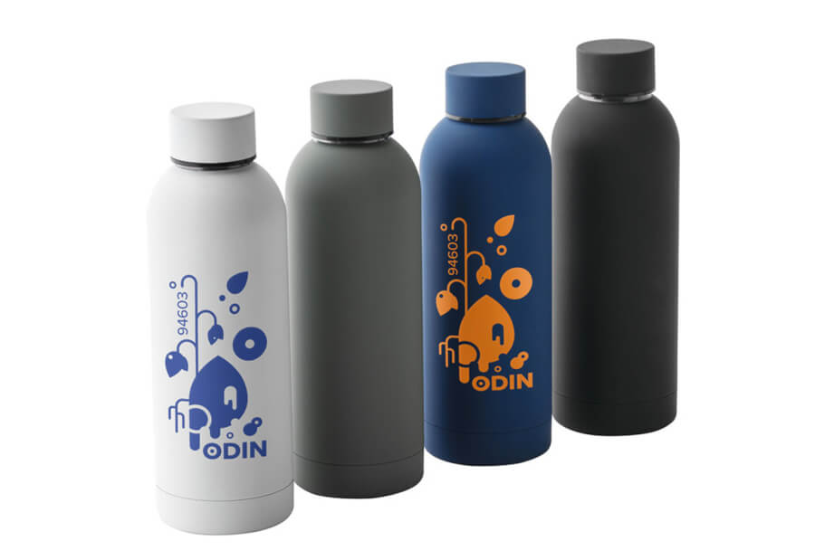 Promotional stainless steel thermos bottles with printing