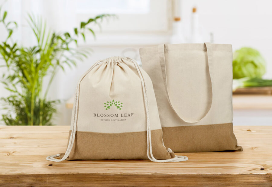 Printed Fabric Promotional Bags