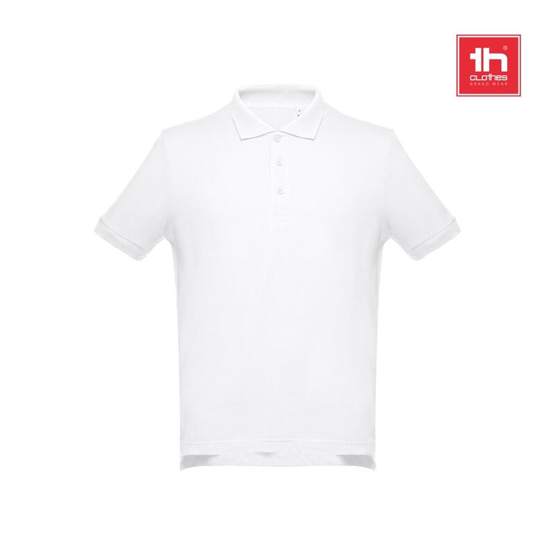 THC ADAM 3XL WH. Ανδρική πόλο μπλούζα