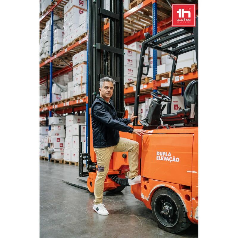 THC TALLINN. Cotton and elastane trousers