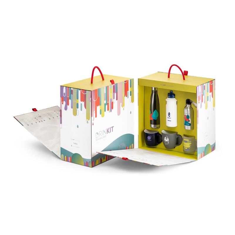 DRINKIT SHOWCASE. Προσαρμοσμένη Κασετίνα Drinkware