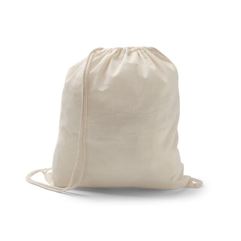 HANOVER. 100% cotton drawstring bag (103 g/m²)