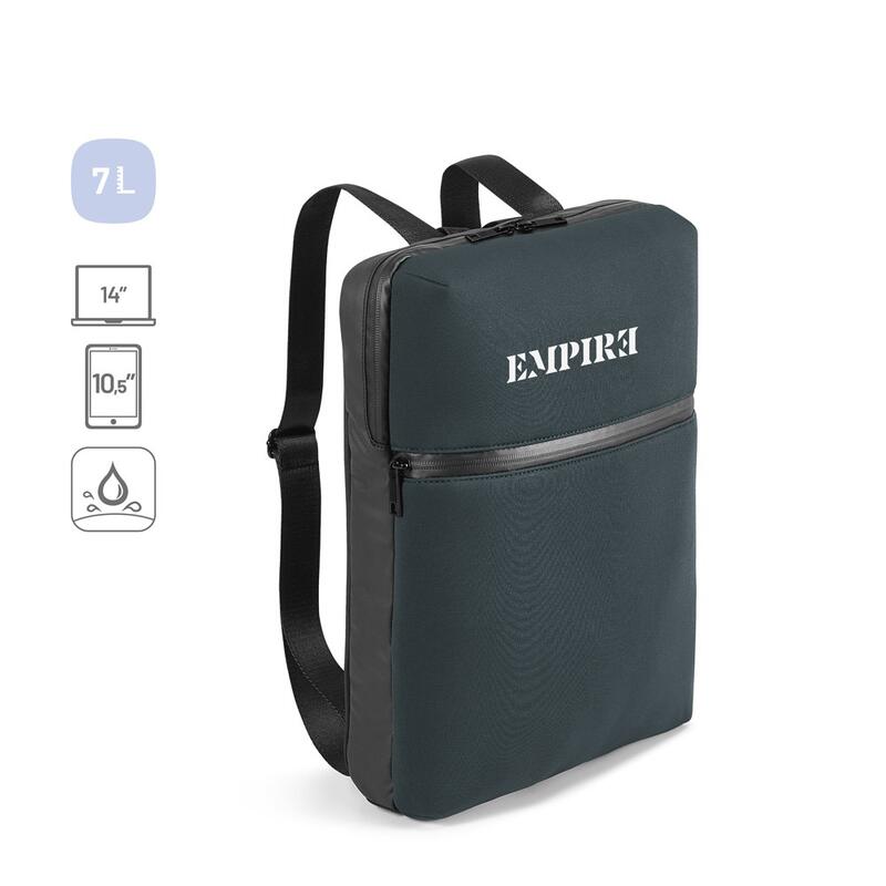 URBAN BACKPACK. Σακίδιο laptop 14'' σε μαλακό κέλυφος και μουσαμά