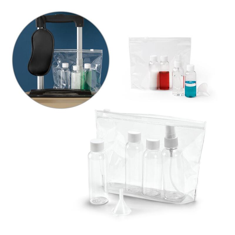 DENIRO. Στεγανή τσάντα καλλυντικών PVC