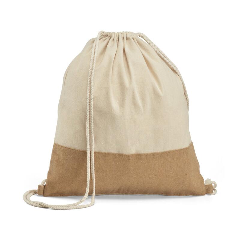 SABLON. 100% cotton drawstring bag (160 g/m²)
