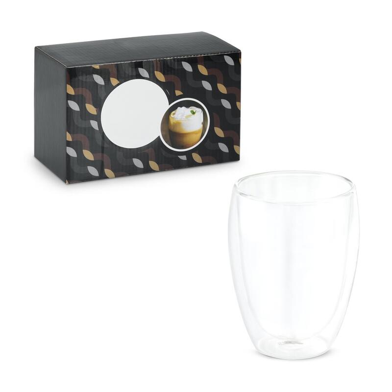 MACHIATO DUO. Σετ 2 βοριοπυριτικό γυάλινων ποτηριών