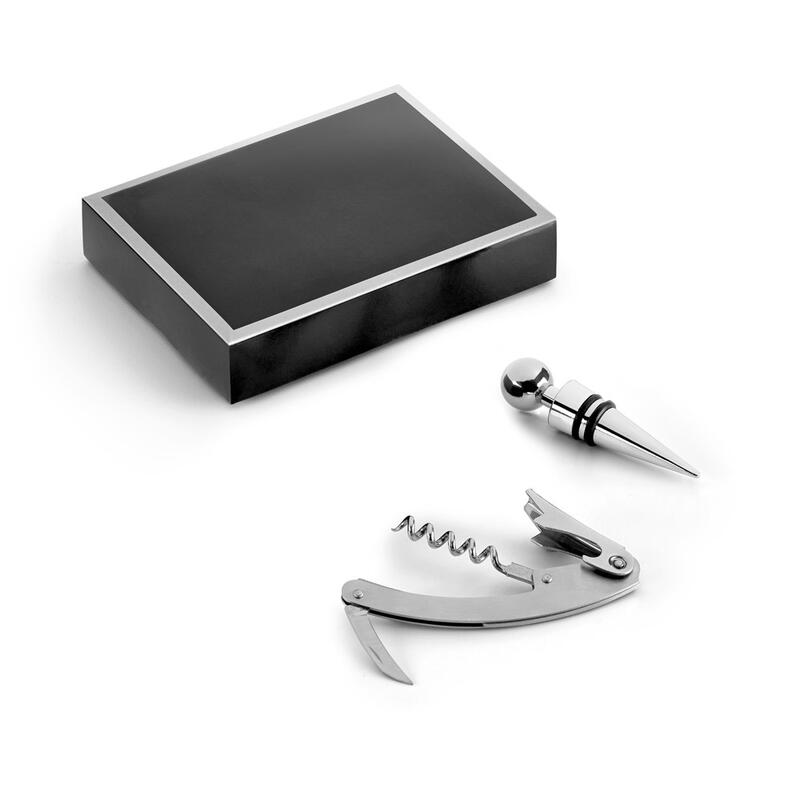 BARREL. Σετ κρασιού από ψευδάργυρο και ανοξείδωτο ατσάλι