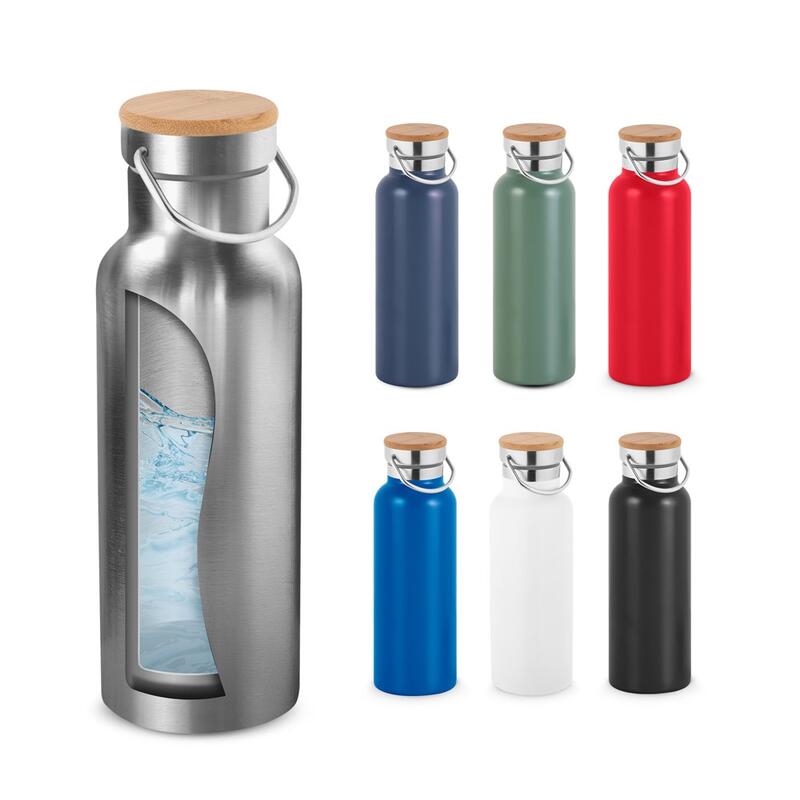 RAGNAR. Stainless steel (36% recycled) double-walled vacuum insulated bottle 570 mL