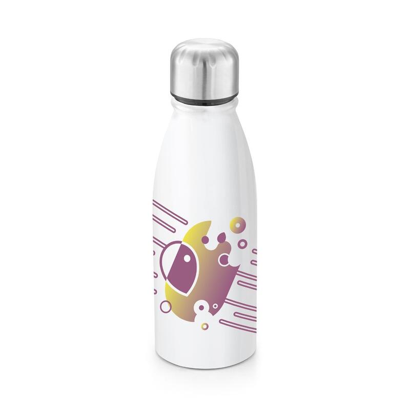 BILLY. Sublimation aluminium bottle and stainless steel cap 500 mL