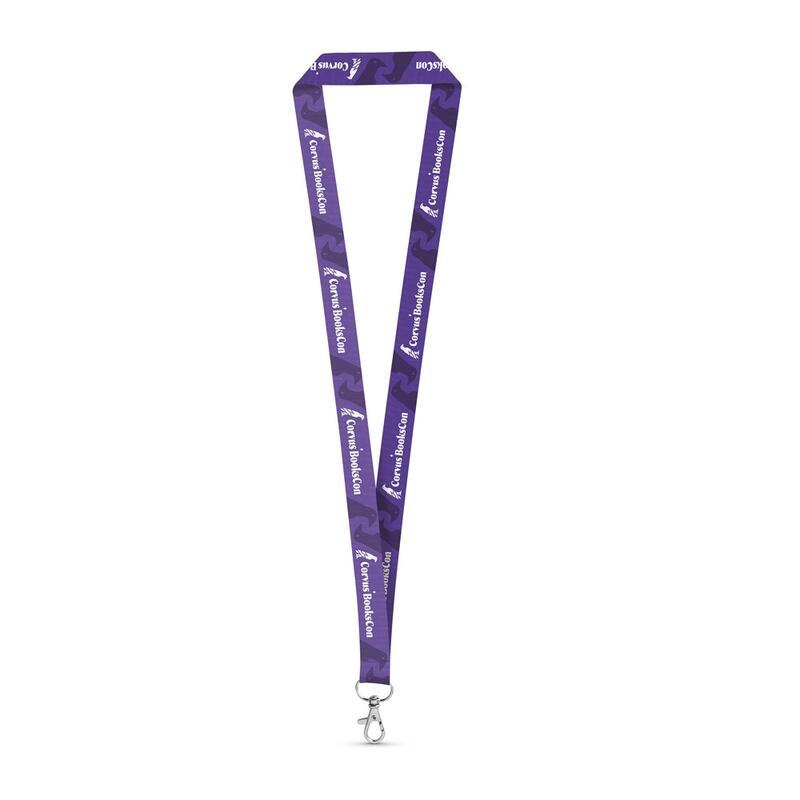 WINDSOR. SET Lanyard SUBLIMATION Long II (20 mm) από ανακυκλωμένο πολυεστέρα (100% rPET) με καραμπίνερ πύλης 20 mm