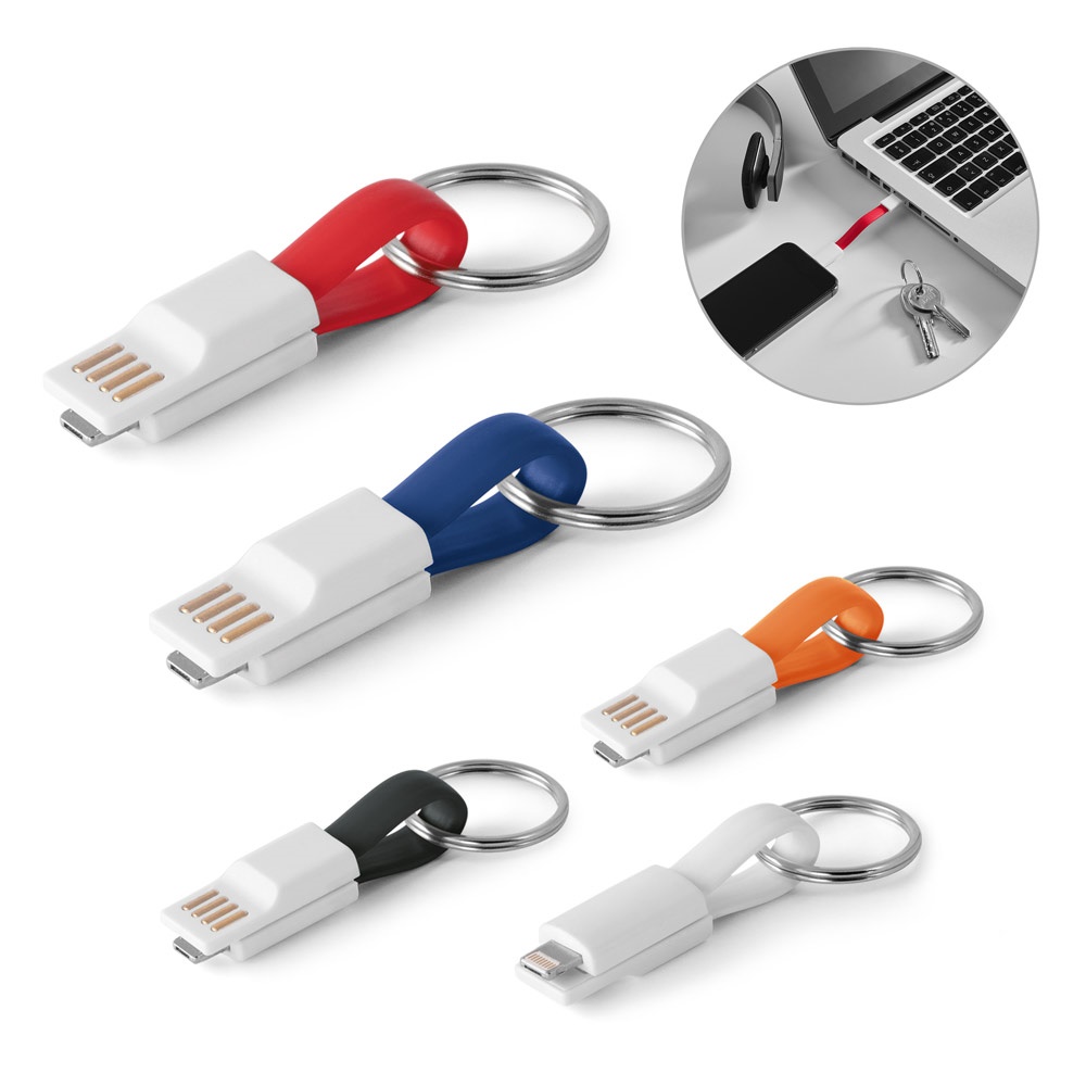 RIEMANN. Καλώδιο USB με υποδοχή 2 σε 1 σε ABS και PVC
