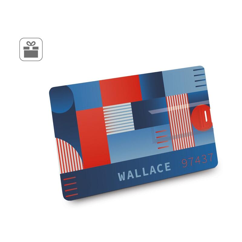 WALLACE 8GB. USB Stick UDP με 8GB σε ABS