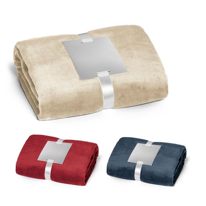 DYLEAF. Κουβέρτα fleece (240 g/m²) με κορδέλα κάρτας