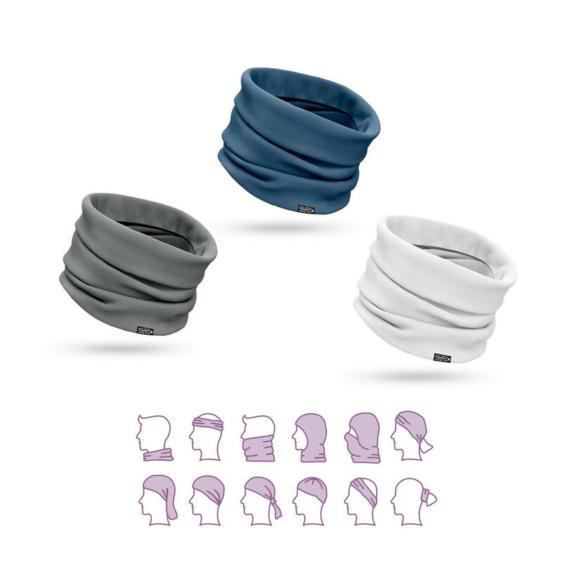 KOLKATA. Recycled polyester (100% rPET) multifunction bandana (120 g/m²)