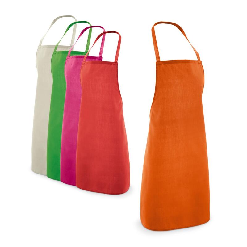 CURRY. Apron in cotton and polyester (180 g/m²)