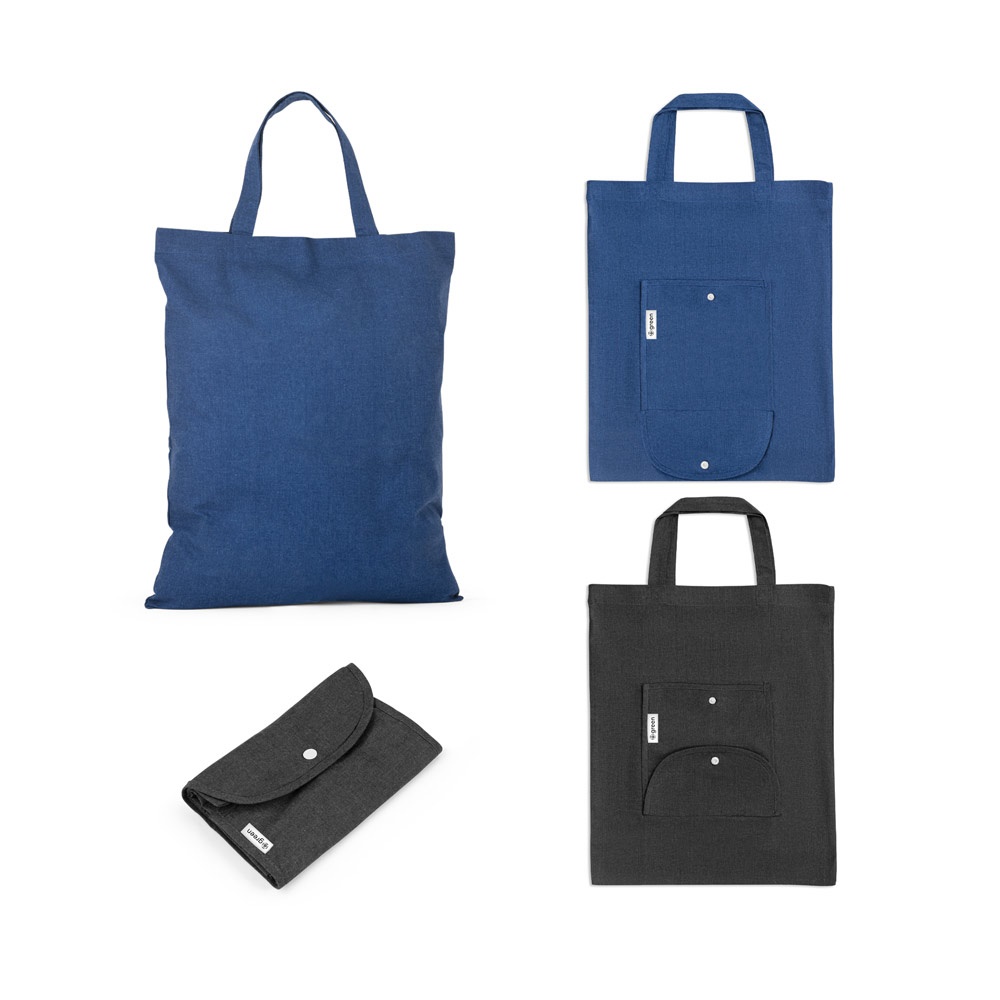 SIENA. Τσάντα από βαμβάκι και ανακυκλωμένο βαμβάκι (140 g/m²)