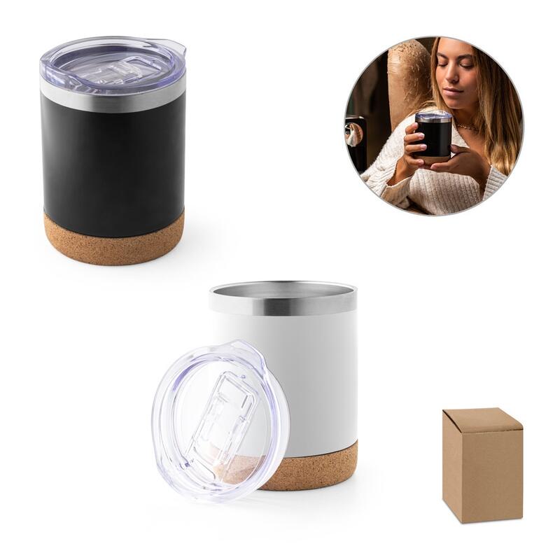 SOLBERG TUMBLER. Ποτήρι ταξιδιού από ανοξείδωτο χάλυβα 400 mL