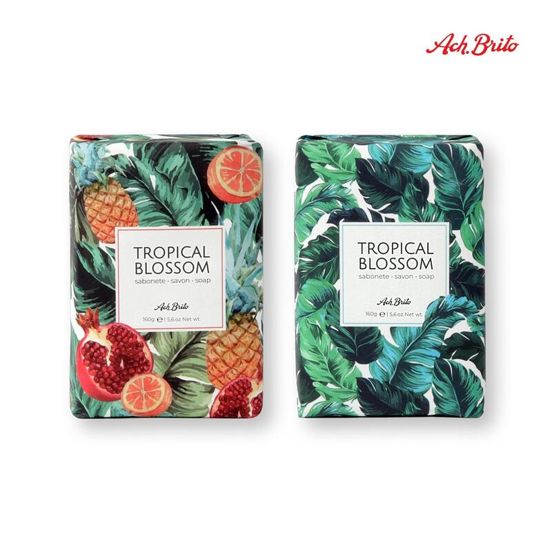 TROPICAL BLOSSOM. Σαπούνια εμπλουτισμένα με ελαιόλαδο (160g)