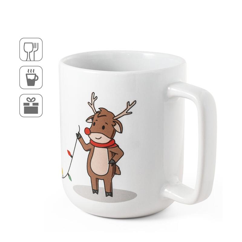 REINDEER. Κούπα με χριστουγεννιάτικο σχέδιο 330 ml