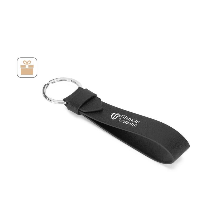 WATOE. PU keyring with ring