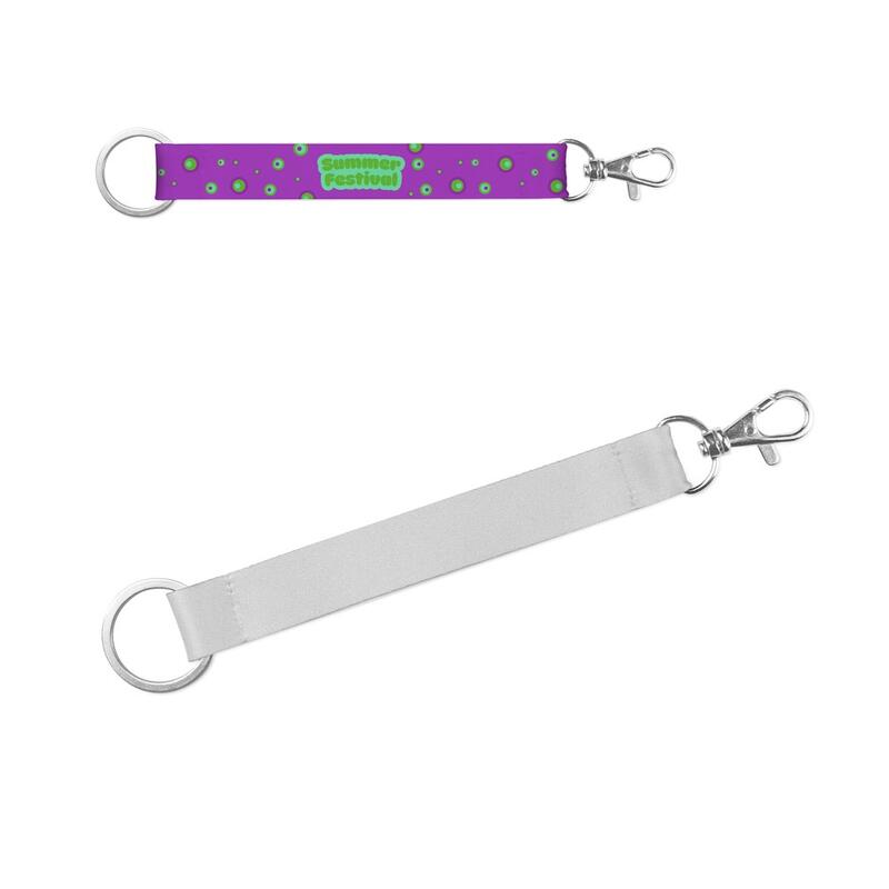 CRAWLEY. SET Lanyard SUBLIMATION Short II DUO (20 mm) with ring Ø 32 mm and Hook Trigger Snap 20 mm