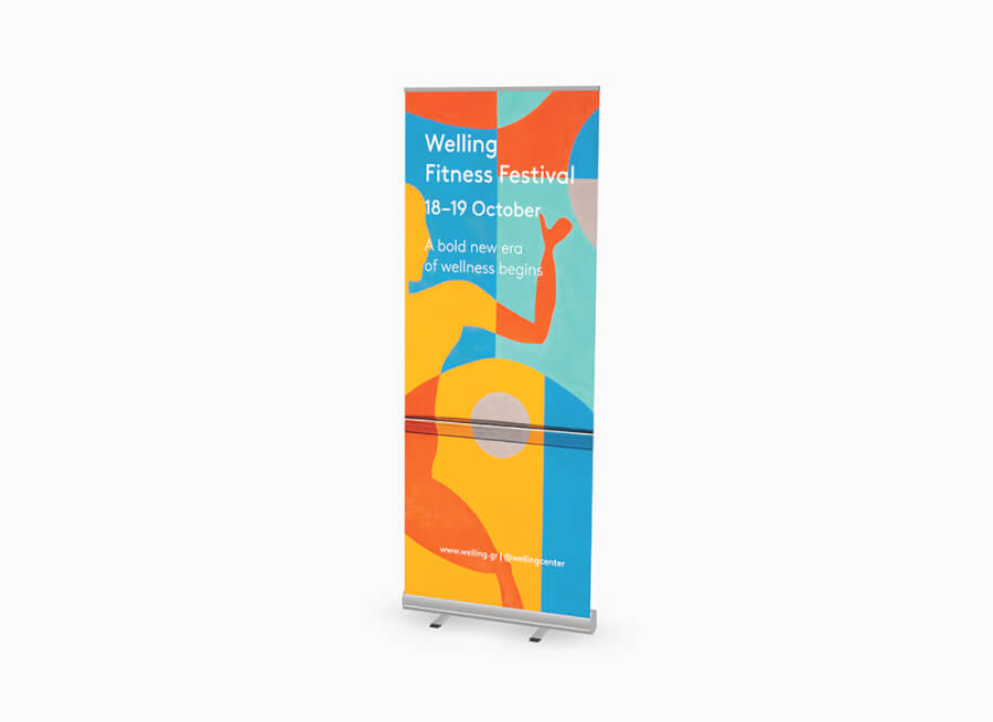 Roll-up Banner 85x200cm